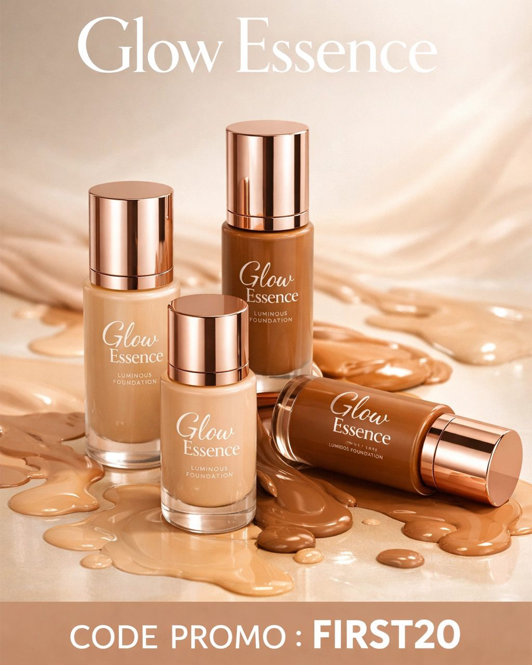 Création visuelle Glow Essence (8/9)